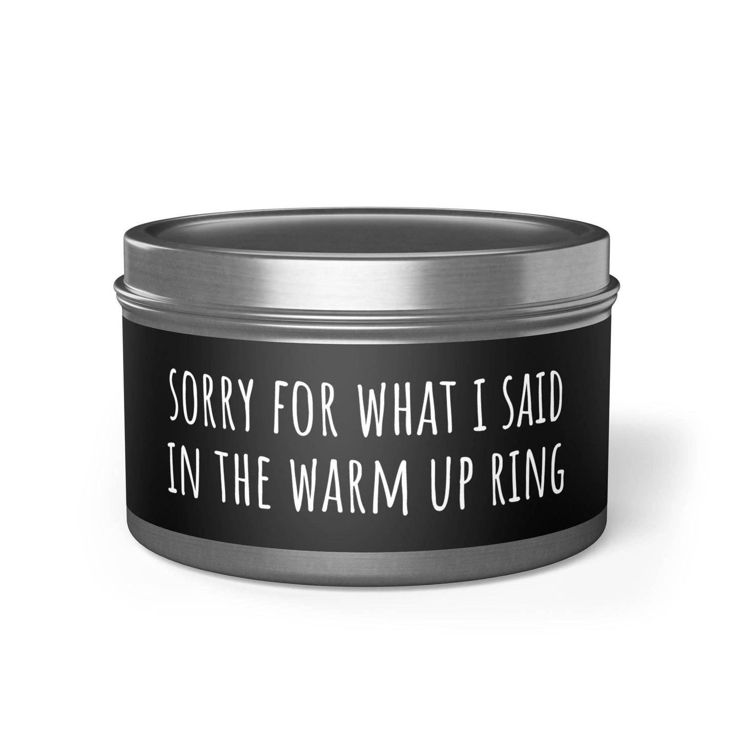 Tin Candles - Warm Up Ring: Gold / Vanilla Bean / 4oz