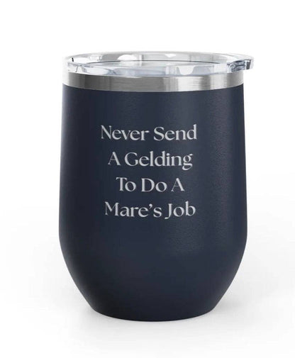 Wine Tumblers, 12 oz. - Gelding/Mare - Engraved