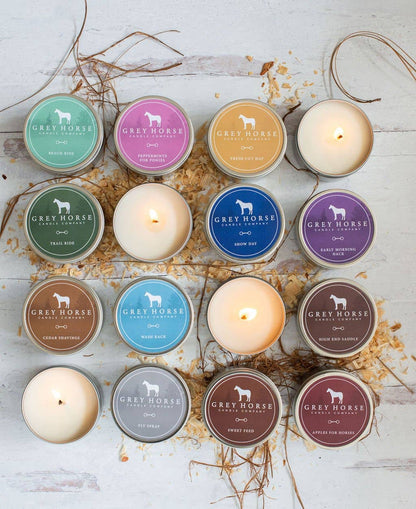 Soy Candle Tins: Horse Husband