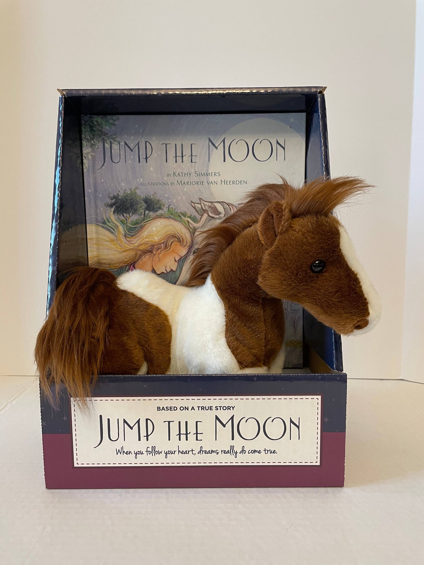 Book + Pony Gift Set: White