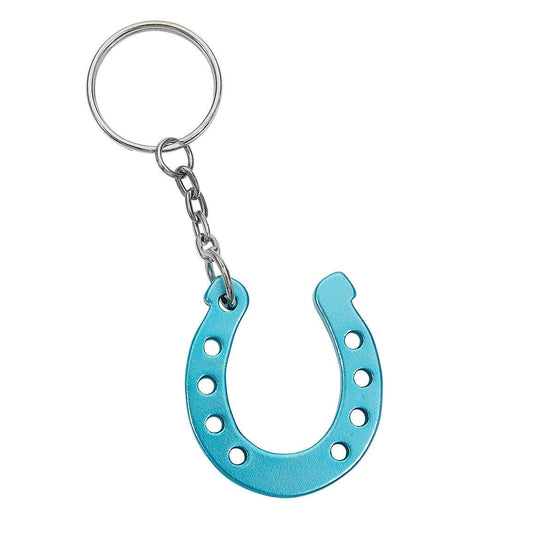 AWST Int'l Horseshoe Key Chain: Turquoise