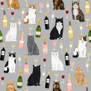 Boot Stuffer - Cats & Wine