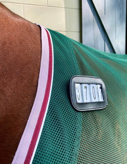 Bridle Competition Numbers PRO4MANCE | # I.D. - Black (Qty. 2, 4-digit)