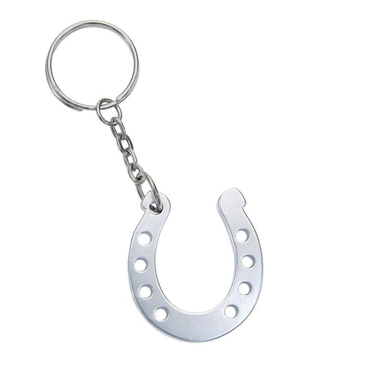 AWST Int'l Horseshoe Key Chain: Silver