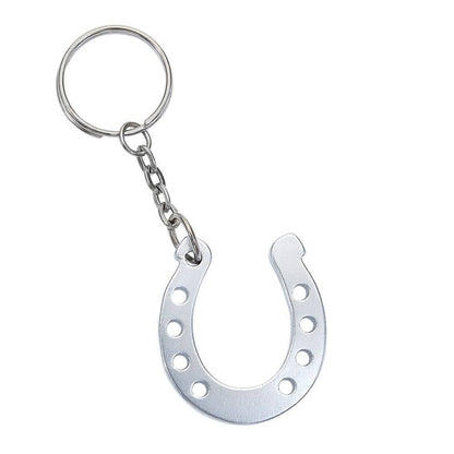 AWST Int'l Horseshoe Key Chain: Turquoise