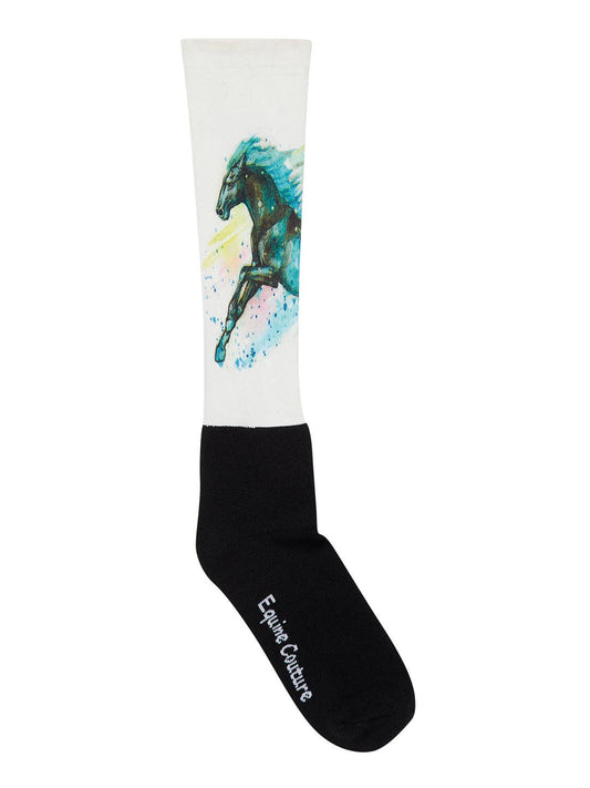 Equine Couture OTC Boot Socks: Gallop