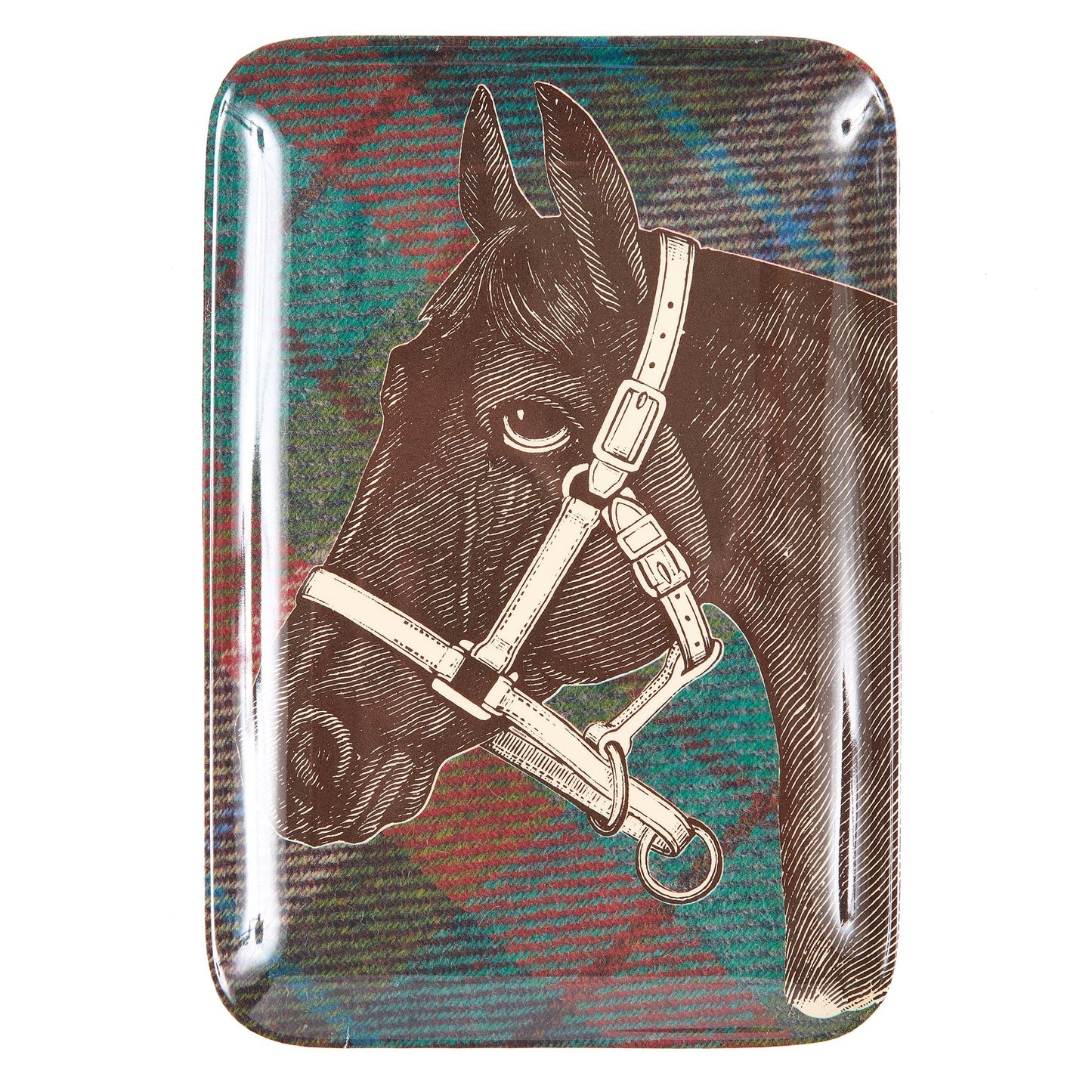 EQUUS TWEED DRESSER TRAY FULL HEAD