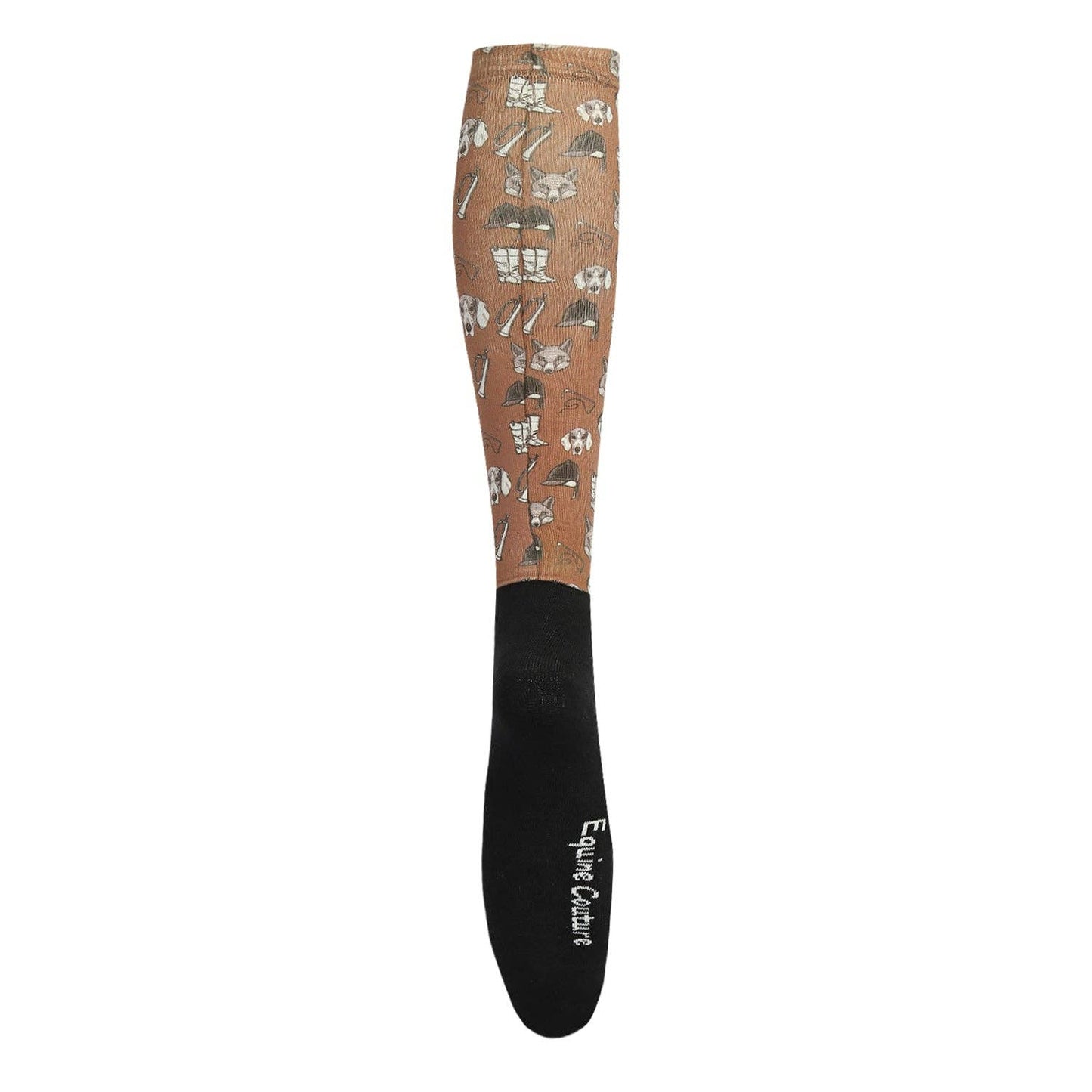 Equine Couture OTC Boot Socks: Cheeky Giraffe