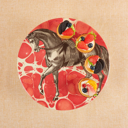 EQUUS MARBLE CAKE STAND