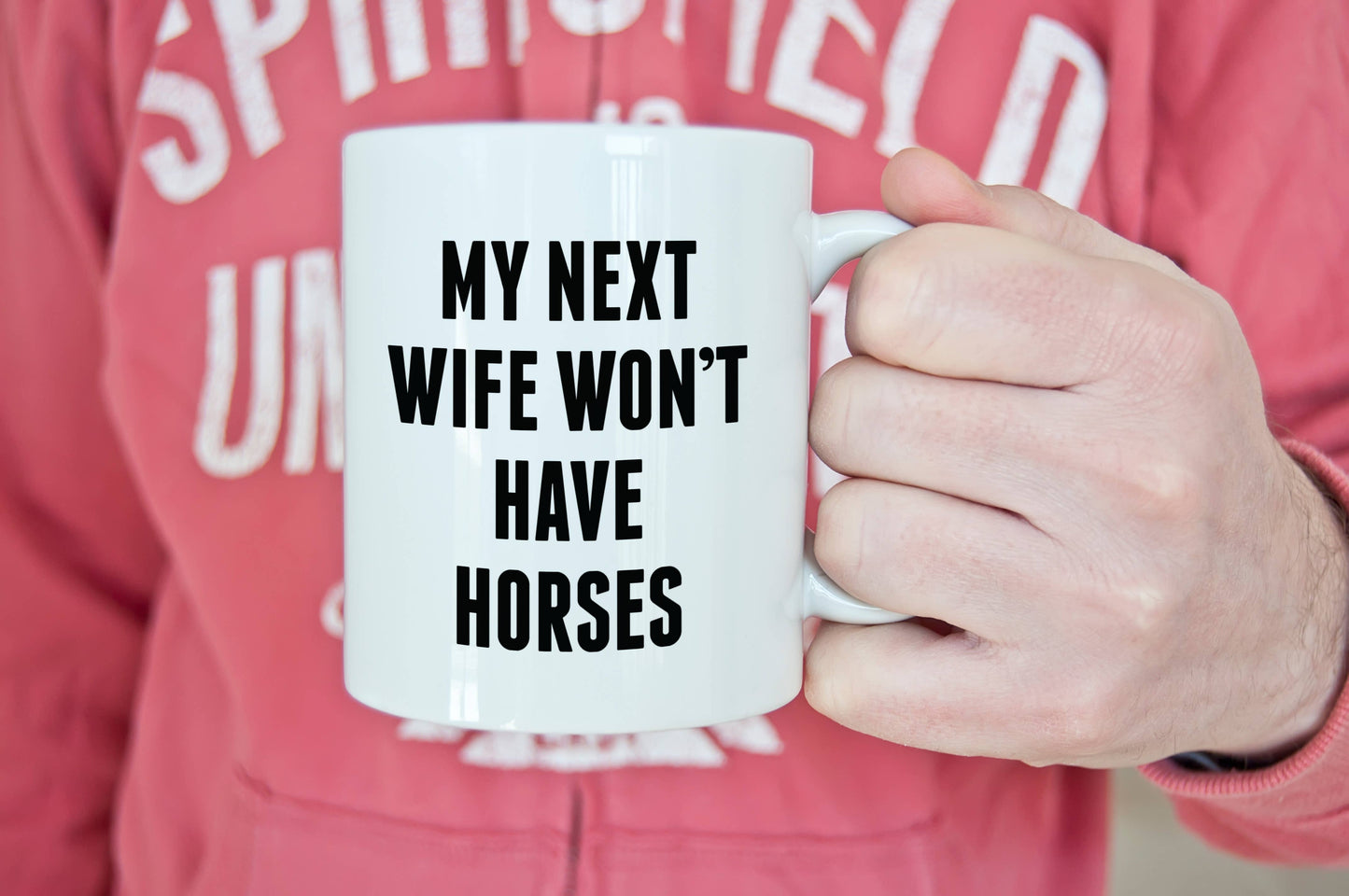 Funny Horse Dad Mug, Equine Riding Coffee Cup, Dad Gift: 11oz