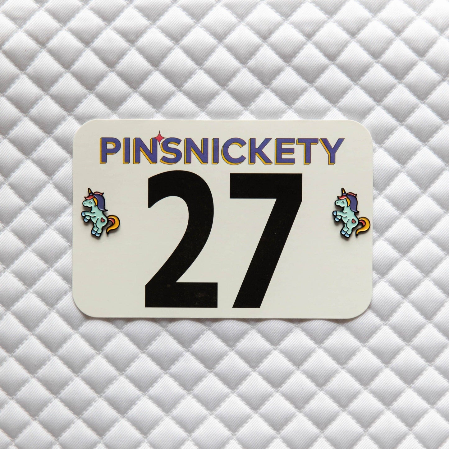 Flying Unicorn Saddle Pad Pins