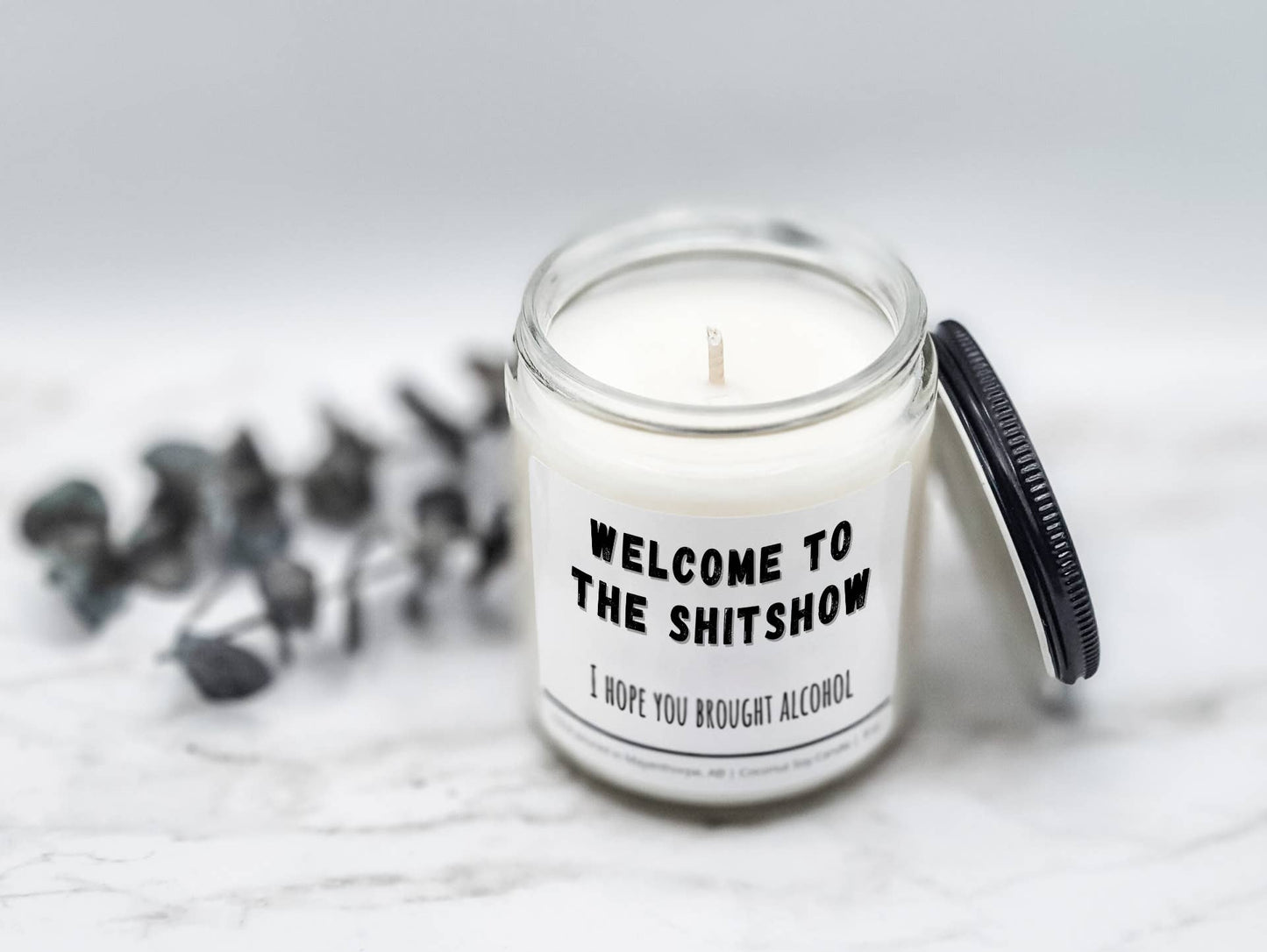 Welcome to the Shitshow - Funny, Rude, Sweary Candle: Fruity Pebbles