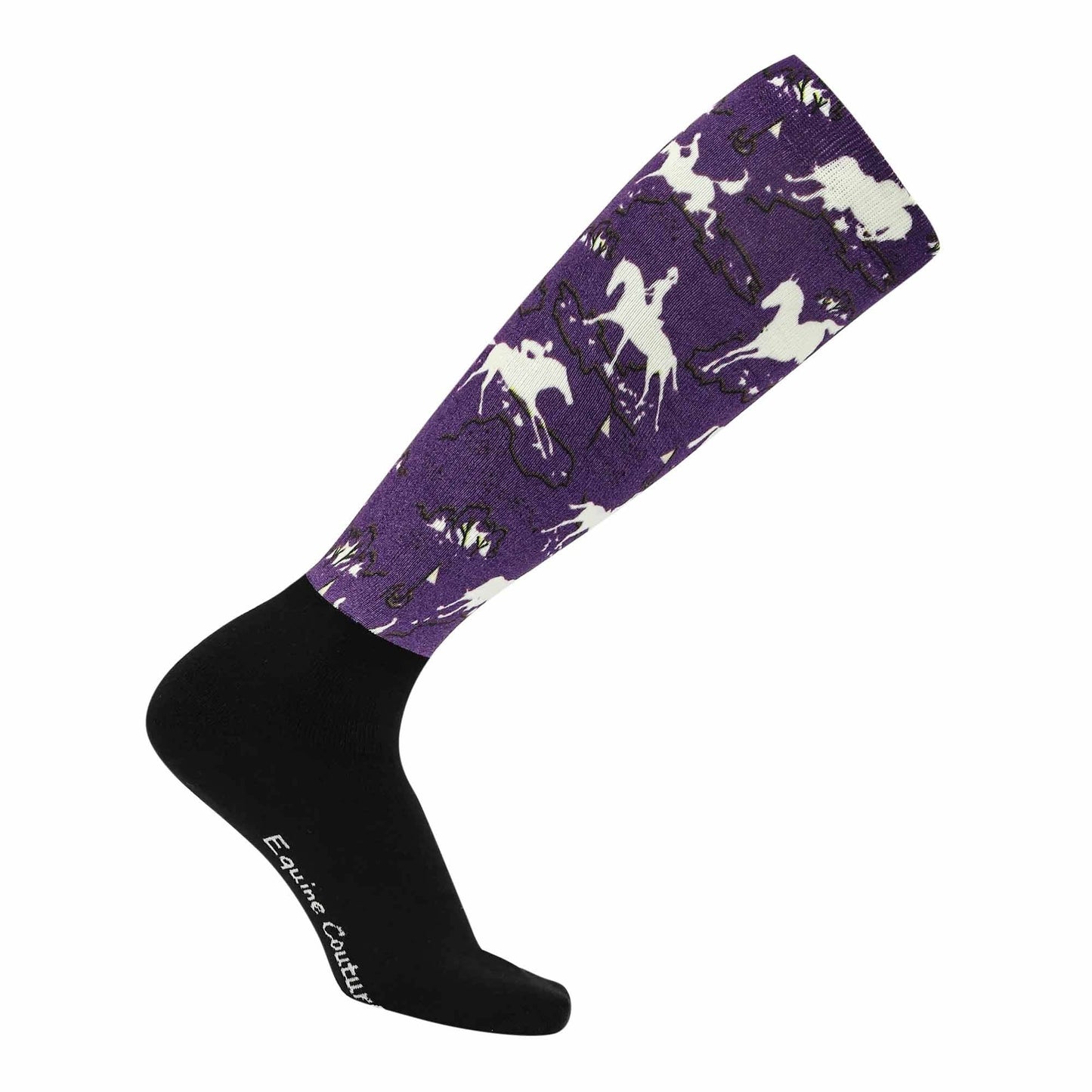 Equine Couture Ladies OTC Boot Socks- Cross Country Phase: STD