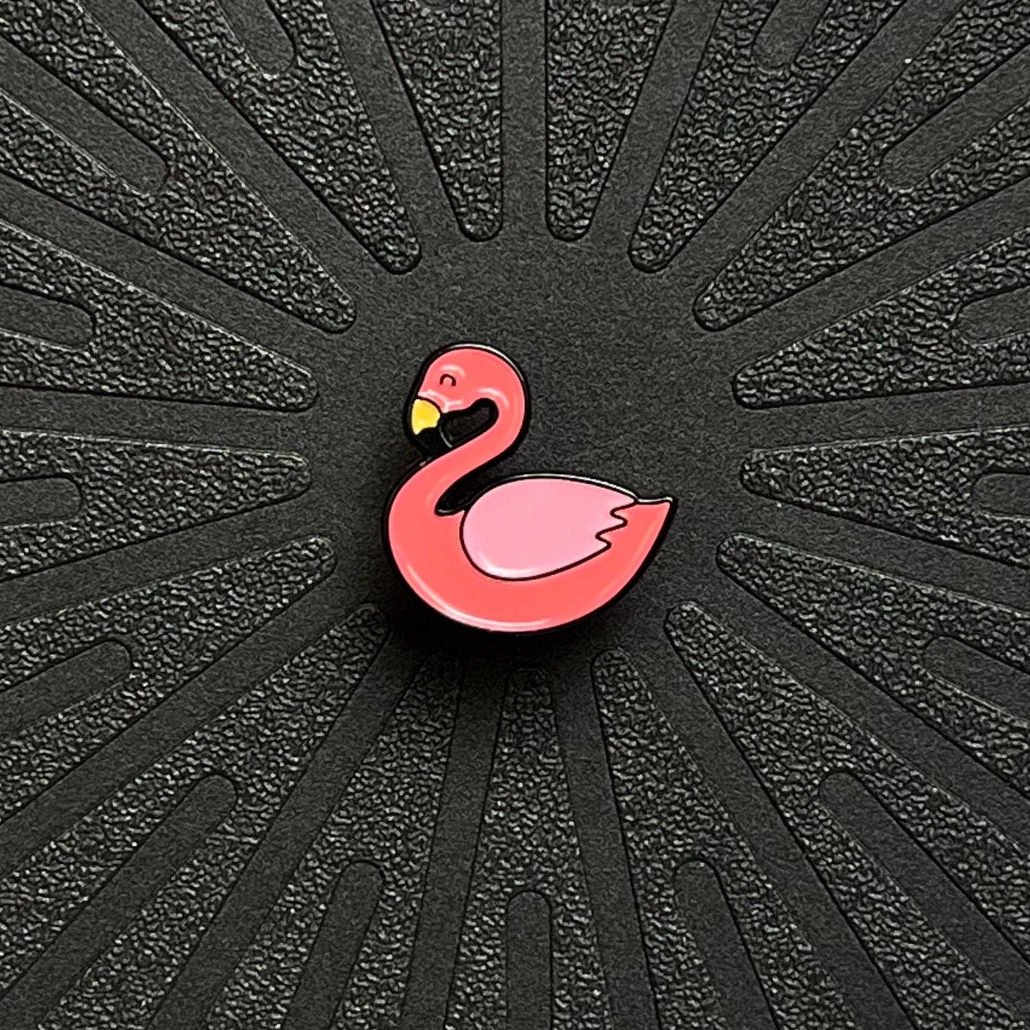 Flamingo Saddle Pad Pins