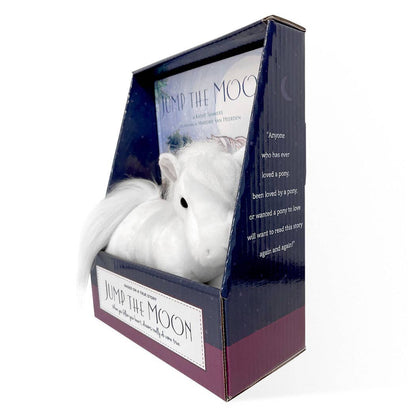 Book + Pony Gift Set: White