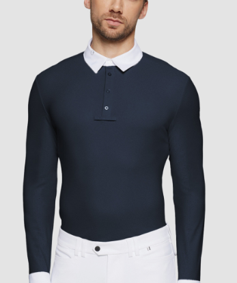 Samshield Men’s Come Long Sleeve Show Shirt - Navy - SS26