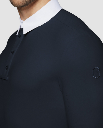 Samshield Men’s Come Long Sleeve Show Shirt - Navy - SS26