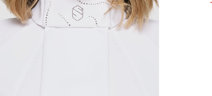 Samshield Plastron Premium Stock Tie Crystal Ferna - Light Chrome - SS26