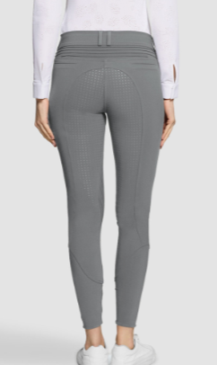 Samshield Ladies Chloe Metal Dots Mid Rise Knee Patch Breech Granit Grey SS26