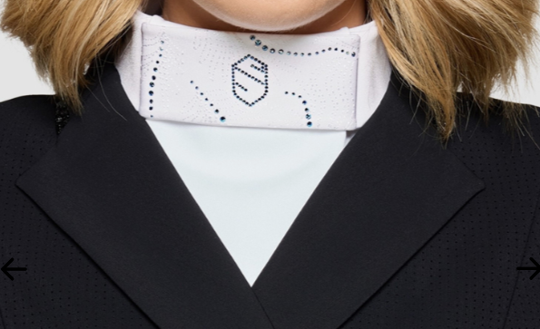Samshield Plastron Premium Stock Tie Crystal Ferna Opal Sea SS26