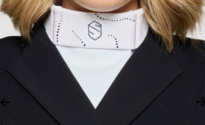 Samshield Plastron Premium Stock Tie Crystal Ferna Opal Sea SS26