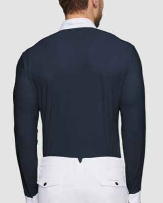 Samshield Men’s Come Long Sleeve Show Shirt - Navy - SS26