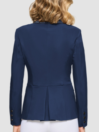 Samshield Ladies Victory Premium  Show Coat - Regular & Tall - Sapphire Blue  - SS26