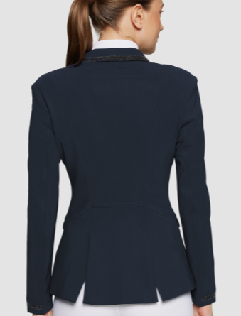 Samshield Ladies RAFAELLA CRYSTAL FABRIC Show Coat - Navy - SS26
