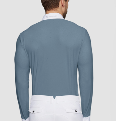 Samshield Men’s Come Long Sleeve Show Shirt - Dusty Blue  - SS26